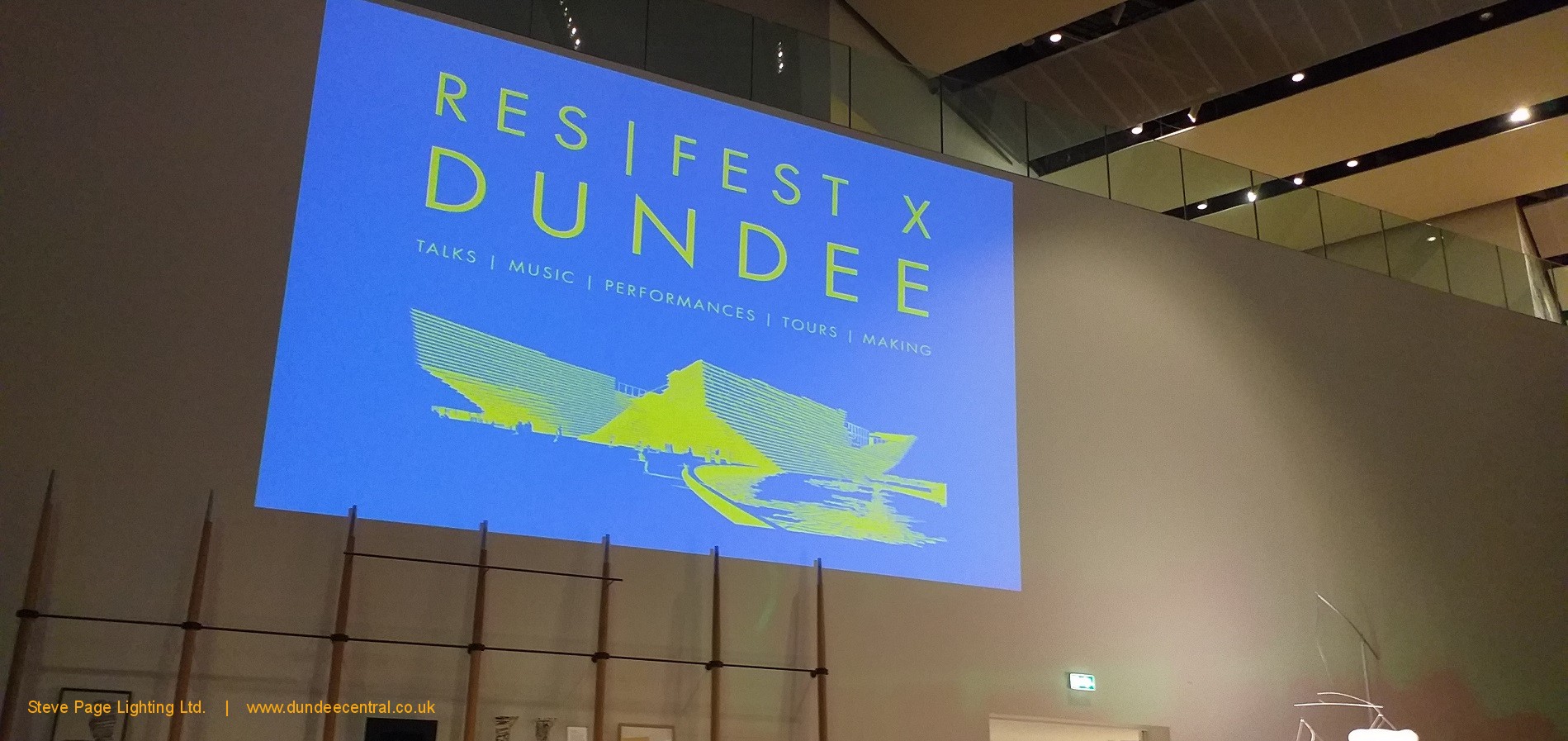 Projector Hire at the V&A Dundee Museum Of Design